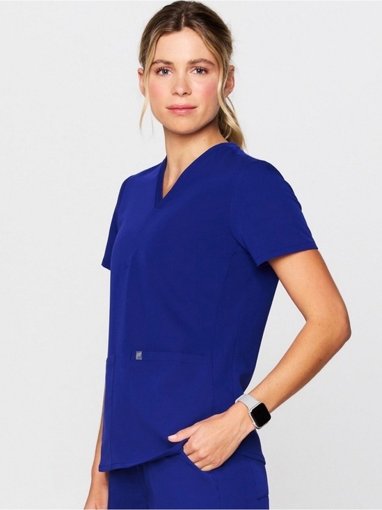 Fabletics Tops - Fabletics Medical Scrub bundle in galaxy blue